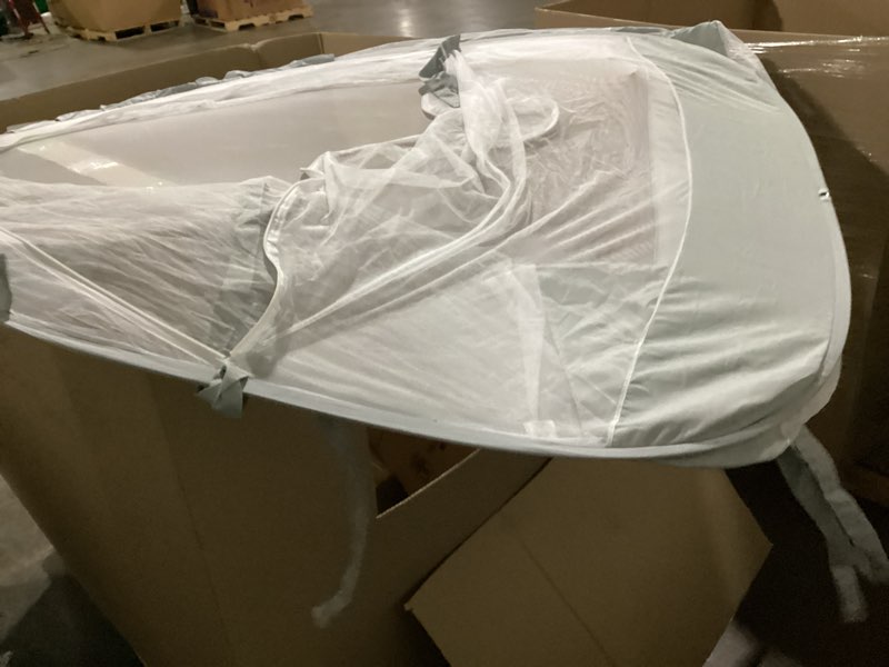Condition photo showing As Is for pack and play cover - mosquito net cover 