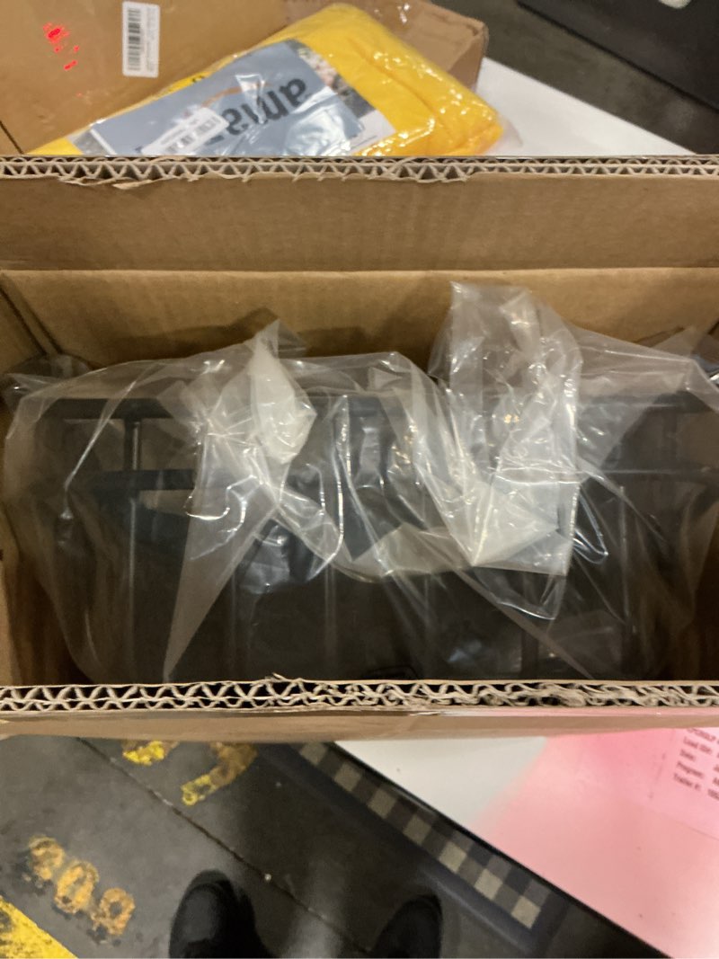 Condition photo showing New/Like New for cxwxc rear bike basket - bicycle rear basket with cargo net and waterproof cover - rear mount aluminium bike basket large capacity