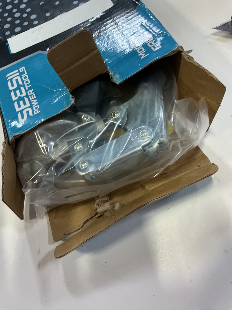 Condition photo showing New/Like New for seesii upgraded 8000psi grease gun kit: heavy duty pistol grip grease gun with 14oz capacity, quick-release coupler, 90°adapter, flexible hose, rigid pipe for automotive, agricultural, industrial 8000psi blue