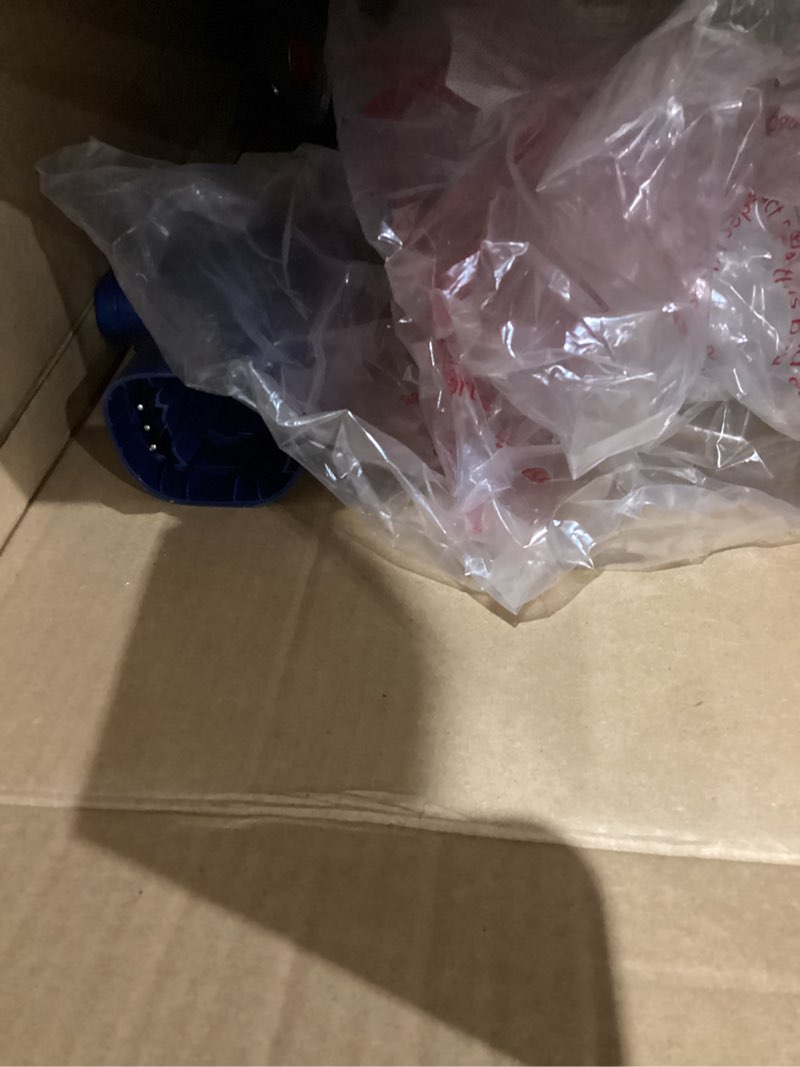 Condition photo showing As Is for Shark HZ3002 Stratos Ultralight Corded Stick Vacuum with DuoClean PowerFins HairPro, Self-Cleaning Brushroll, & Odor Neutralizer Technology, Navy Stratos w/ DuoClean & Odor Tech