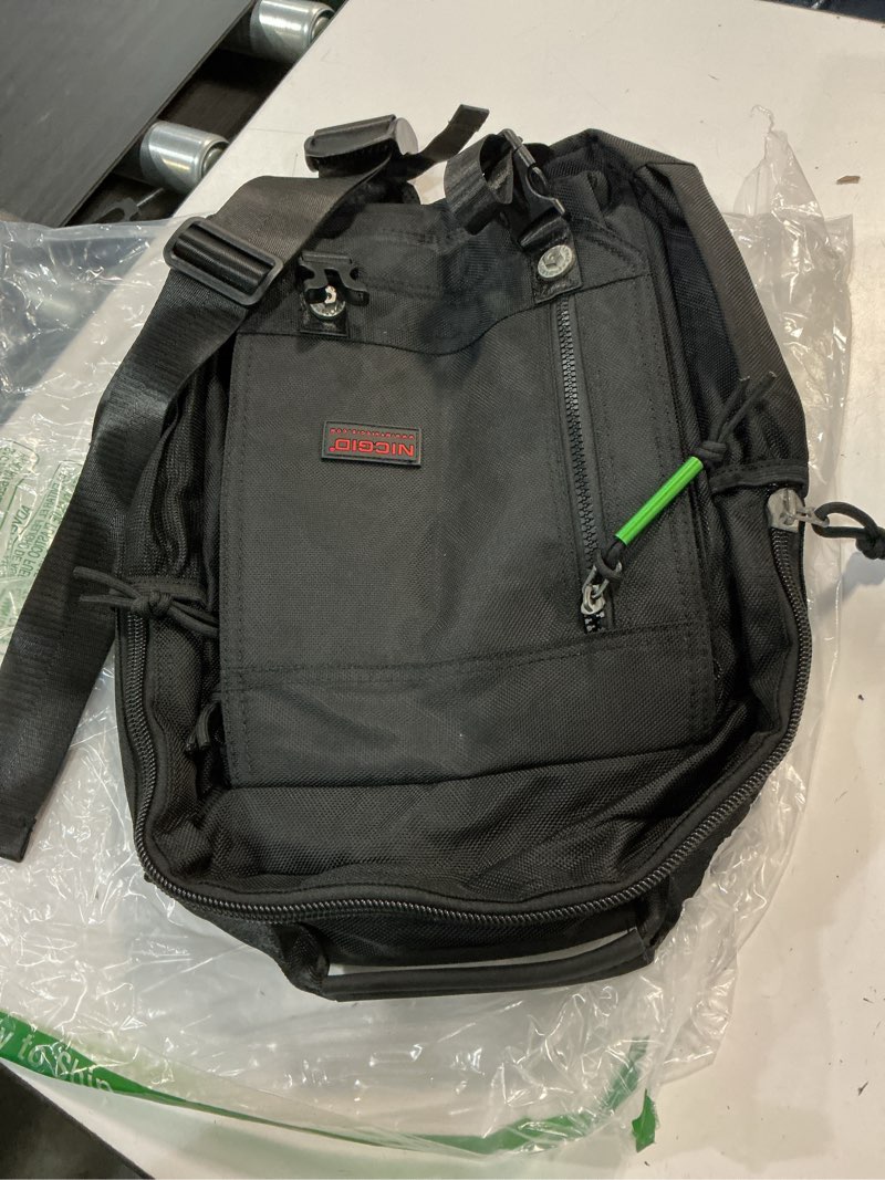 Condition photo showing Good Condition for nicgid sling bags chest shoulder backpacks, laptop backpack crossbody messenger bag travel outdoor men women 14.1 inch black