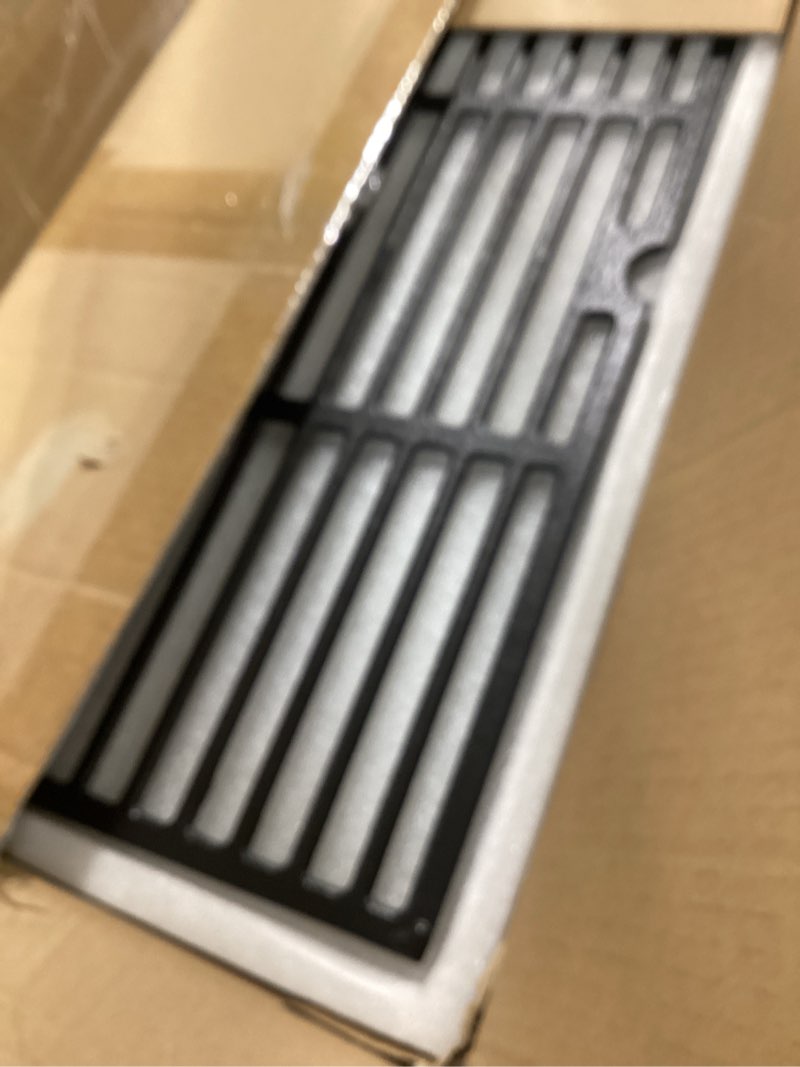 Condition photo showing New/Like New for 15202029 grill grates for oklahoma joe's longhorn comb charcoal/gas smoke 12201767,14201767, oklahoma joe's longhorn 18202083,16202046,15202029, members mark gr2234801-mm-00 cooking grids 2pack black