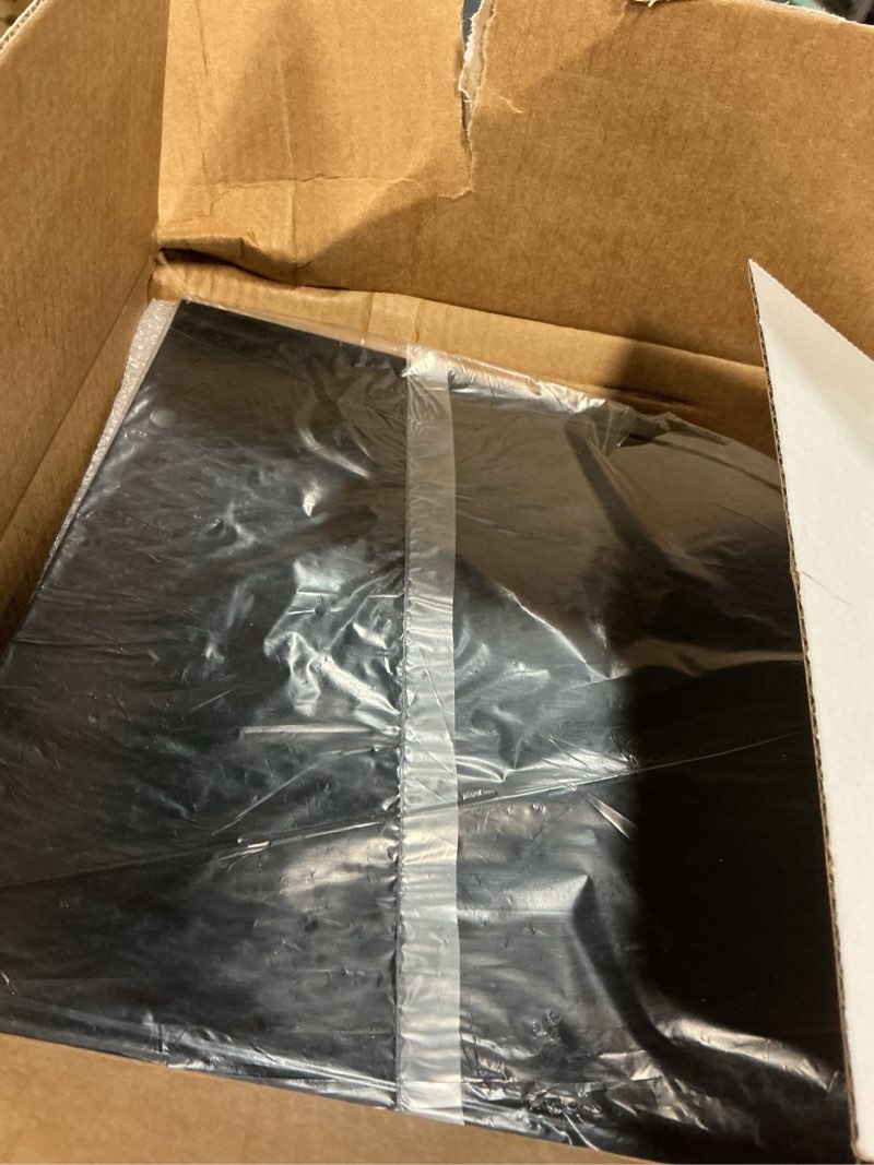 Condition photo showing Good Condition for rainhol black metal mailboxes for outside post mount, standard mail box, galvanized steel heavy duty mailbox, medium capacity, 19 x 8.7 x 6.7 inches