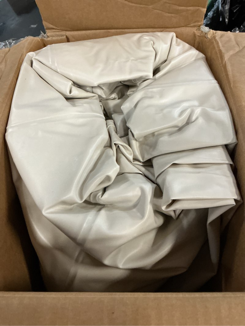 Condition photo showing As Is for OhGeni 20" Raised King Air Mattress with Built in Pump, Luxury Real Bed Height Blow up Mattress, 3-4 Persons Inflatable Mattress for Guests & Family Party, Ideal for Elder People, 700lbs Comfort Height 20'' Black King