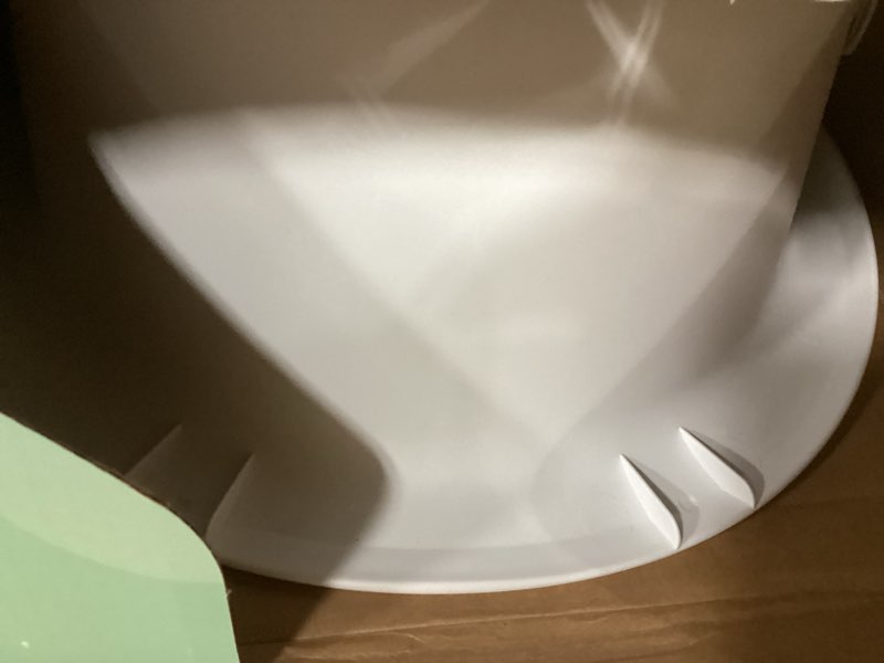 Condition photo showing As Is for Frida Baby 4-in-1 Grow-with-Me Baby Bathtub, Baby Tub for Newborns to Toddler with Removable Bath Seat & Backrest for Bath Support in Tub Bath Tub