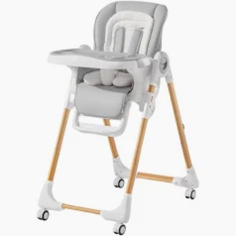 Mallify Convertible High Chairs for Babies and Toddlers, Height Adjustable Baby High Chair, High Cha
