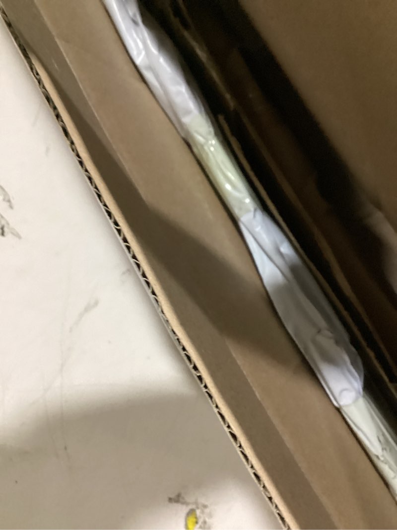 Condition photo showing Good Condition for door sweep aluminum alloy brush sweeps, 5.9 inch black pp brush 39"l x 6.9"w fit for gaps of door bottom - h-shape holder (black)