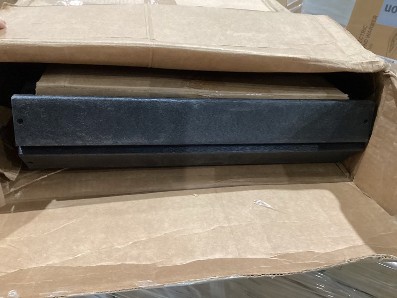 Condition photo showing As Is for POLYWOOD AD420BL Modern Adirondack Chair, Black Black Adirondack Chairs