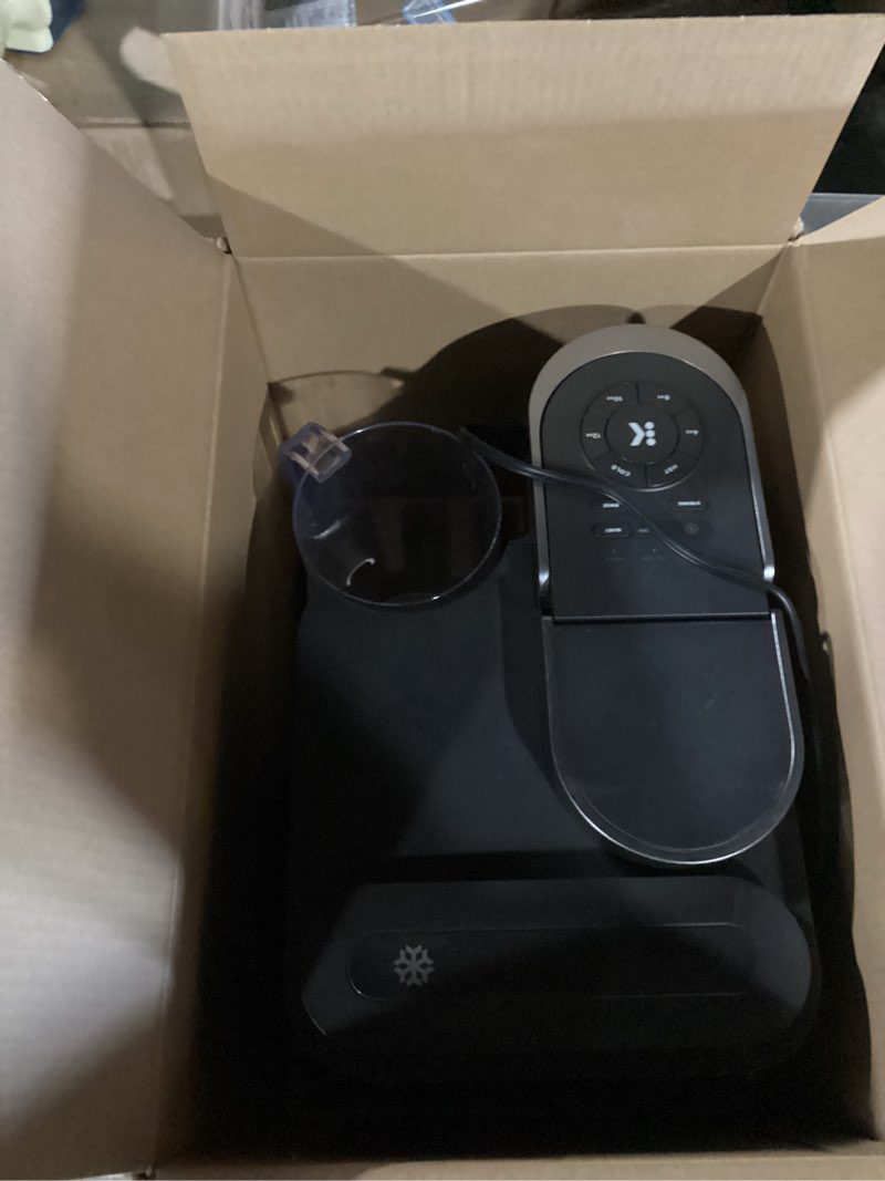 Condition photo showing As Is for keurig k-brew+chill iced or hot single-serve k-cup coffee maker with multistream and quickchill technology, 70oz. removable reservoir