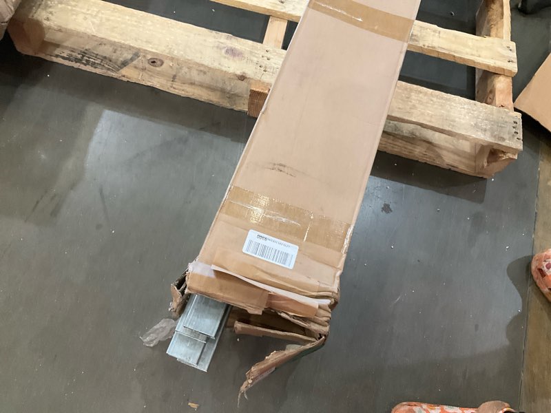 Condition photo showing As Is for jubest 42"x 96" pocket door frame kit with 220lbs soft close mechanism and galvanized steel studs, pocket door kit for 2x4 stud wall, suitable for doors wide 24"-42", easy to install 42x96