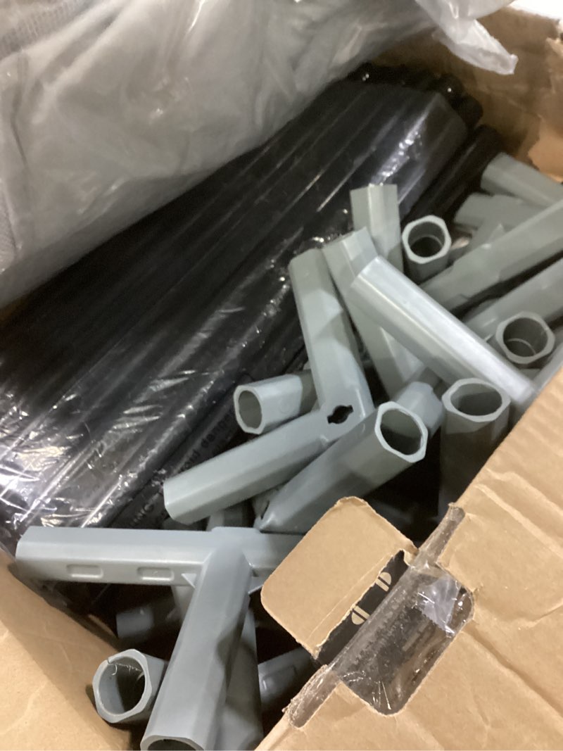 Condition photo showing Good Condition for 79" ×79" Extra Large Baby Playpen, Baby Playard for Babies and Toddlers, BabyFence Play Pens for Indoor & Outdoor, Sturdy Safety Play Yard with Soft Breathable Mesh, Anti-Fall, Grey 79*79 IN Grey