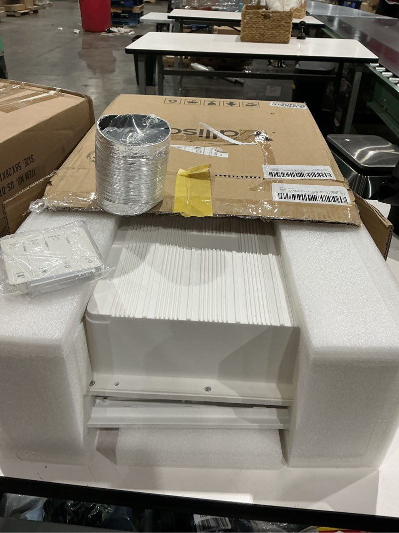 Condition photo showing Good Condition for bathroom fan with light and heater, 1700w,140 cfm ventilation, remote control,quiet exhaust, 4-in-1 design for heating, lighting, ventilation & air circulation for comfort in any season 1700w multi