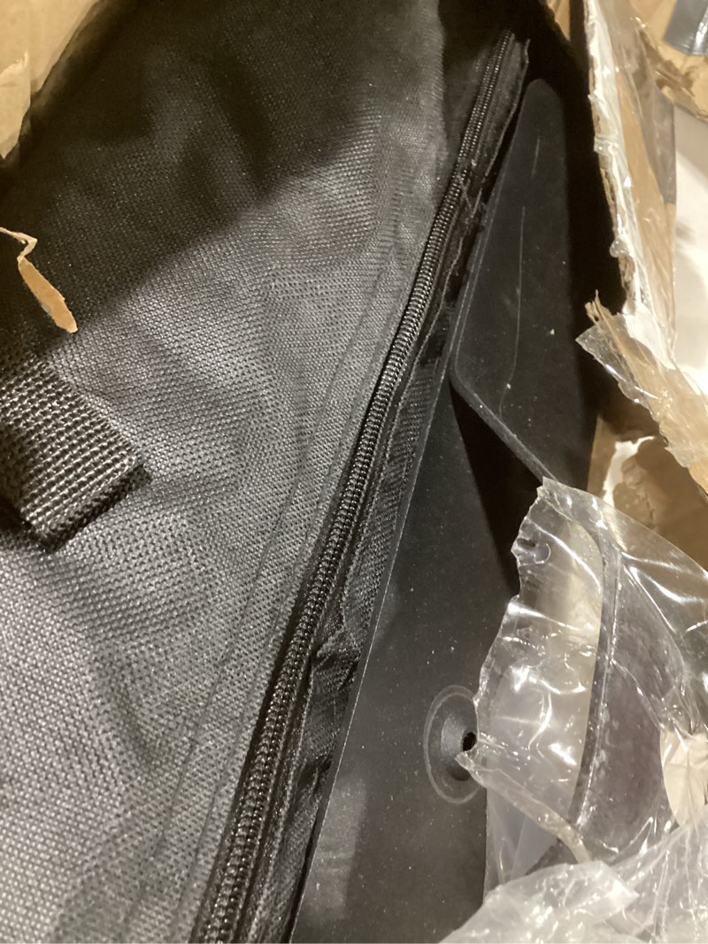 Condition photo showing New/Like New for AkTop 8x8 ft Heavy Duty Backdrop Banner Stand Kit, Adjustable Photography Step and Repeat Stand for Parties, Portable Trade Show Photo Booth Background with Carrying Bag 8‘×8’