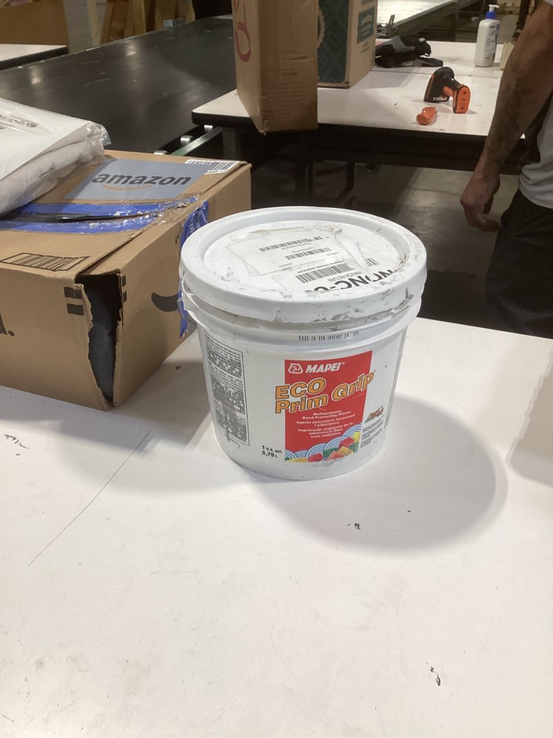 Condition photo showing As Is for mapei eco prim grip 3.5g bond promoting primer