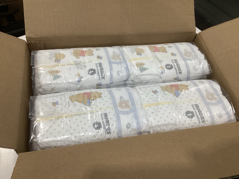 Condition photo showing Good Condition for huggies little snugglers diapers - size 1 - 96ct