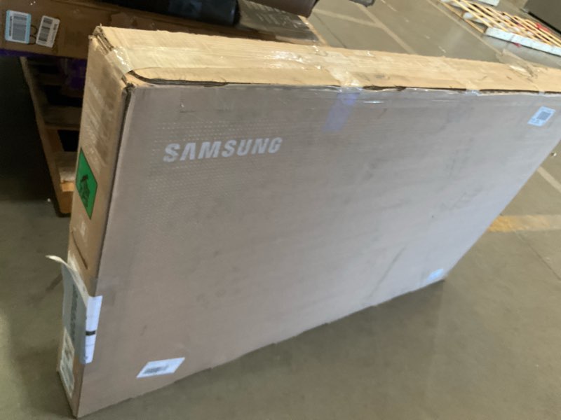 Condition photo showing As Is for samsung 55-inch class crystal uhd u8000f 4k smart tv (2025 model) endless free content, crystal processor 4k, metalstream design, knox security, compatible with alexa