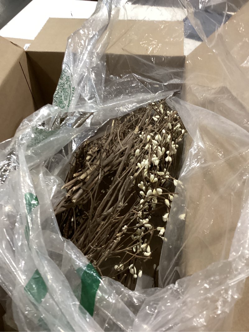 Condition photo showing Good Condition for cwi gifts pip twig wreath rings - 22 inch - wreath decor for front door and candle decorating - ivory