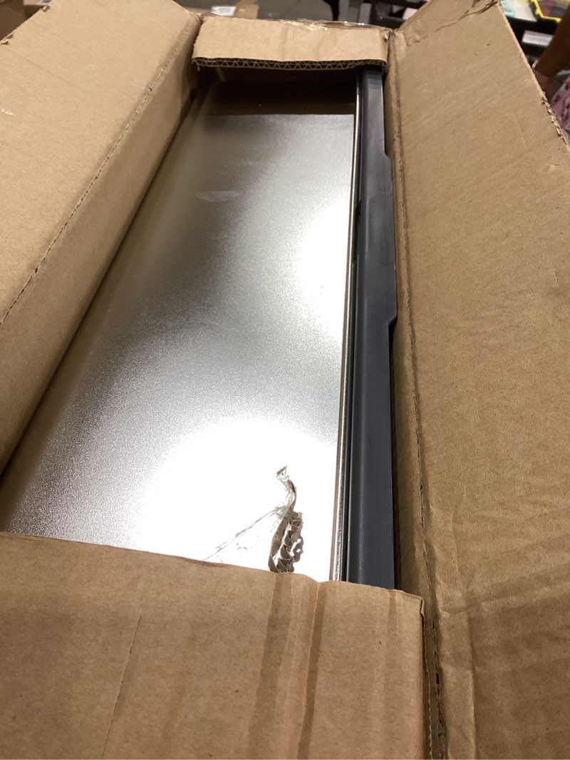 Condition photo showing Good Condition for Stainless Steel Litter Box | XL Enclosed Cat Litter Boxs with Lid for Big Cats | High Sided, Anti-Urine Leakage | Non-Stick Bottom & Includes Litter Mat & Metal Scoop (Dark Gray) X-Large Dark Gray