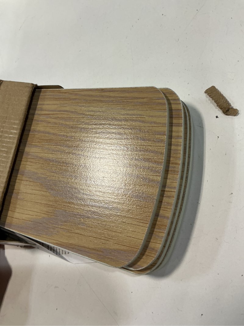 Condition photo showing As Is for Westinghouse 7741100 42-Inch White/Bleached Oak Replacement Fan Blades, Five-Pack