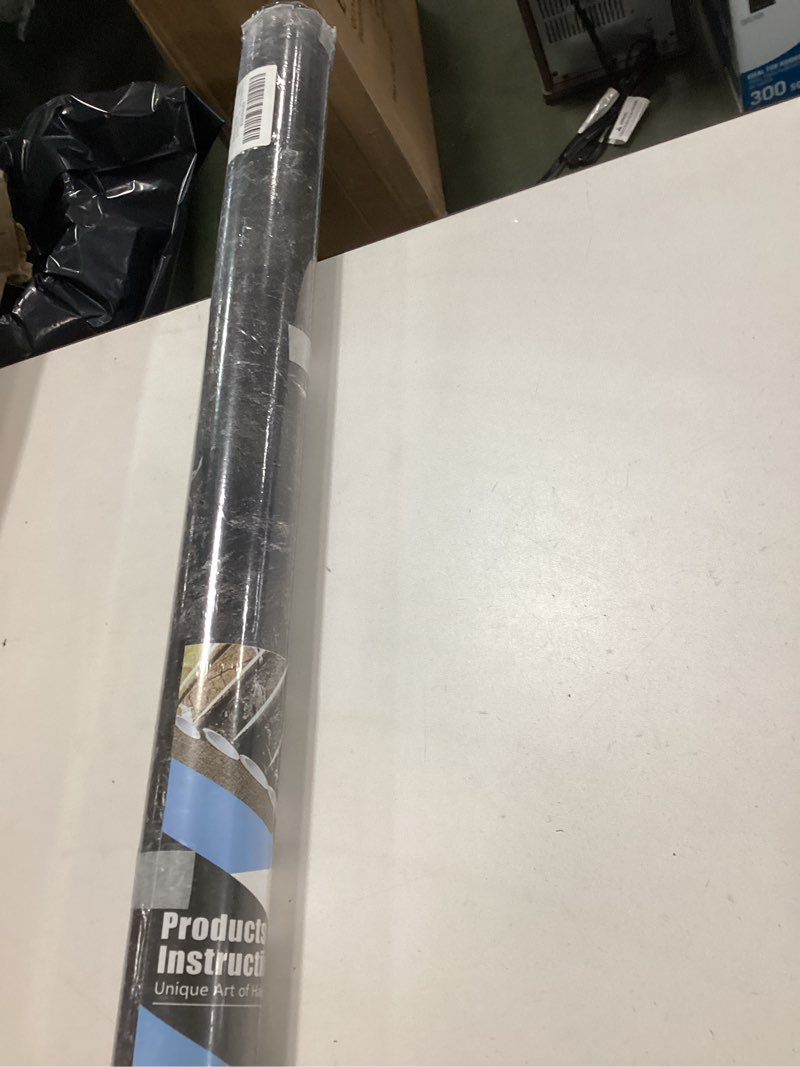 Condition photo showing Good Condition for Livelynine 36 Inch Kitchen Countertop Contact Paper Waterproof Dark Marble Contact Paper for Countertops Peel and Stick Wallpaper Bathroom Counter Top Vinyl Wrap Laminate Desk Table Cover Removable