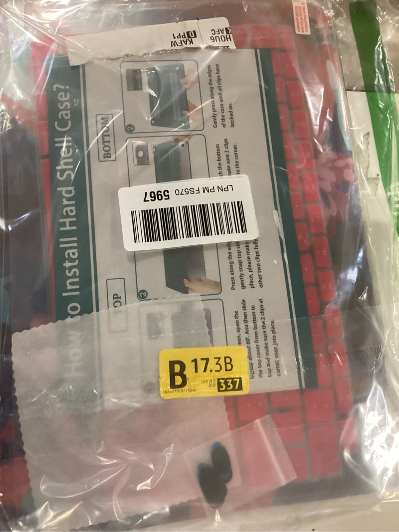 Condition photo showing Good Condition for CISSOOK Compatible with MacBook Air 13 inch Case 2021, 2020-2018 Release M1 Chip A2337 A2179 A1932 Retina Display + Touch ID, Plastic Hard Shell &Keyboard Cover& Screen Protector, Muti-Color Painting 13inch-Muti-color Painting