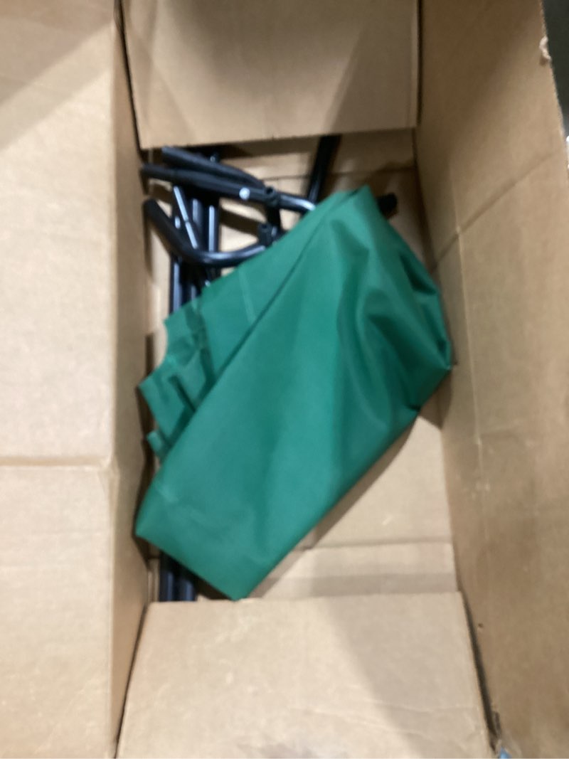 Condition photo showing Good Condition for Amazon Basics Cooling Breathable Elevated Dog Bed with Metal Frame for Large Dogs, 51 x 31 x 8 Inch, Green Green Large