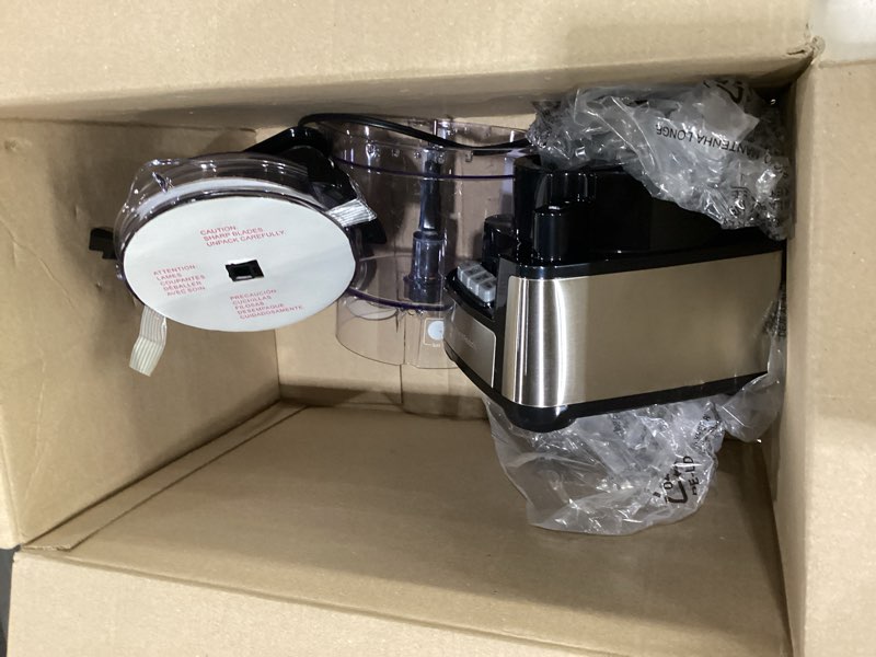 Condition photo showing Good Condition for hamilton beach stack & snap food processor and vegetable chopper, stainless steel blades, 14 cup + 4-cup mini bowls, 3-speed 500 watt motor, black (70585)