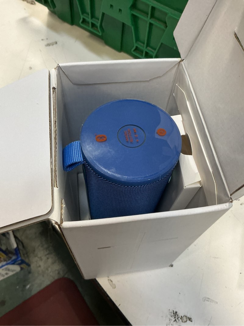 Condition photo showing Good Condition for Ultimate Ears Boom 4 Portable Waterproof Bluetooth Speaker with 360-Degree Immersive Sound, Outdoor Floating Speaker, 15-Hour Battery, 147ft Range - Blue