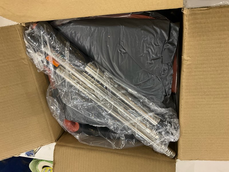 KZKR Spin Square Mop and Bucket Set with 10 Replaceable Microfiber Pads and Self Separation Dirty an