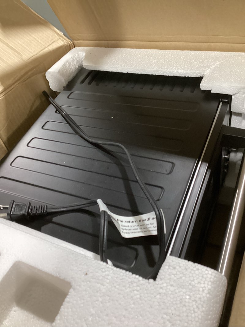 Condition photo showing Good Condition for Nuwave Bravo Pro Smart Air Fryer Toaster Oven Combo  Airfryer Convection Oven Countertop  12-in-1 Functions with Quicker & Even Crisp Technology  1800W  50-450°F  PFAS-Free  21QT  Black