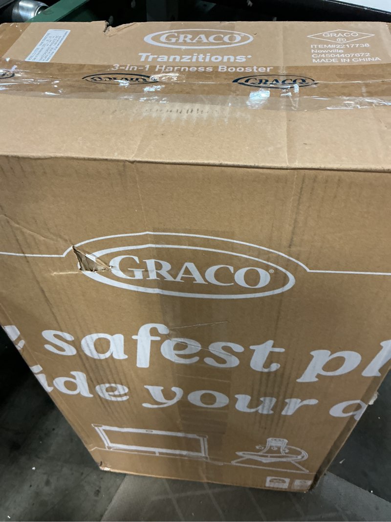 Condition photo showing Good Condition for Graco Tranzitions 3-in-1 Harness Booster Car Seat, Forward Facing Car Seat, Highback, to Backless Booster, Eloise
