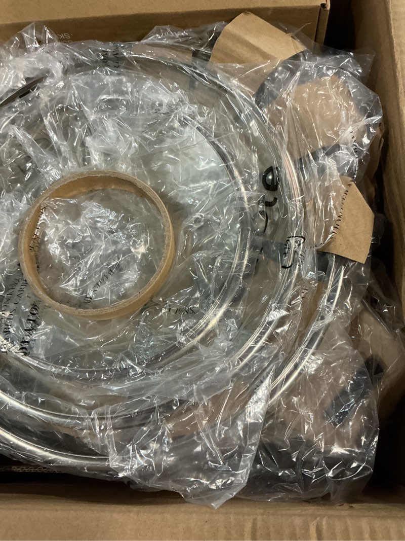 Condition photo showing New/Like New for CAROTE Pots and Pans Set Nonstick, White Granite Induction Kitchen Cookware Set, 10 Pcs Non Stick Cooking Set w/Frying Pans & Saucepans(PFOS, PFOA Free) Cream White 10 Piece