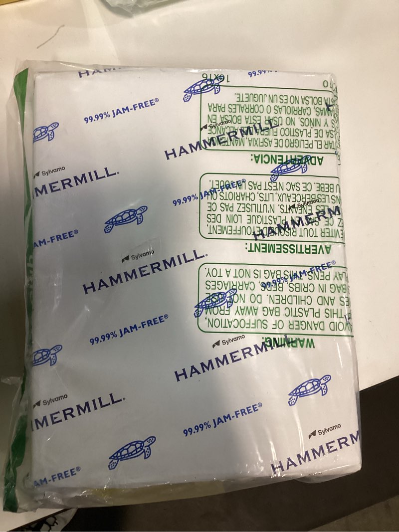 Condition photo showing Good Condition for Hammermill Colors Recycled Copy Paper - Canary - Letter - 8 1/2  x 11  - 20 lb Basis Weight - Smooth - 500 / Ream - Sustainable Forestry Initiative (SFI) - Acid-free  Archival-safe  Jam-free - Canary