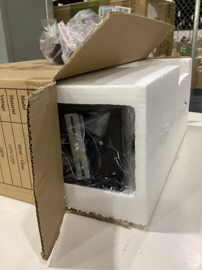 Condition photo showing New/Like New for ysn 16'' large outdoor wall lights 2 packs, black exterior lighting fixture outdoor sconce lights, waterproof outside lights for house with e26 socket, outdoor lanterns for porch, garage, farmhouse black 16inch-no sensor(hardwired)-2pack