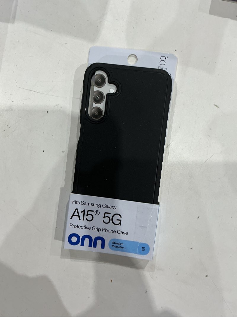 Condition photo showing New/Like New for onn protective gel phone case for samsung galaxy a15 5g - blue