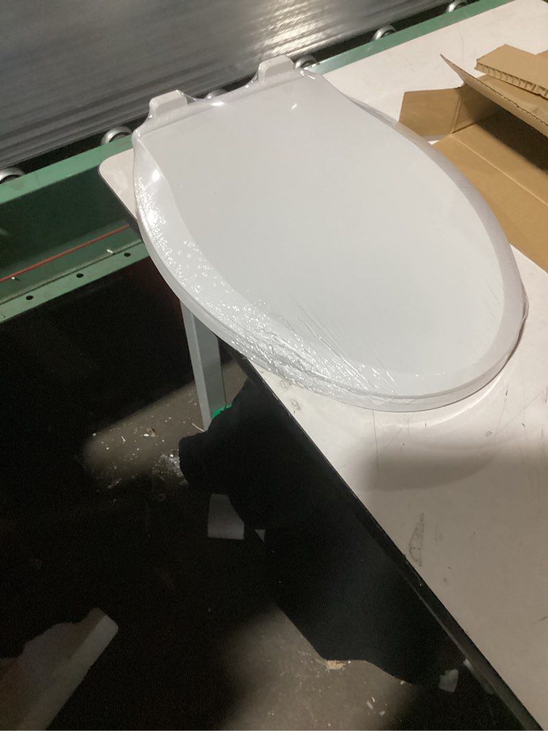 Condition photo showing New/Like New for garvee toilet seat cover round – pp material, secure locking design, full flat lid for standard round toilets, sturdy & comfortable fit, white (white)-standard, locking round (17?)