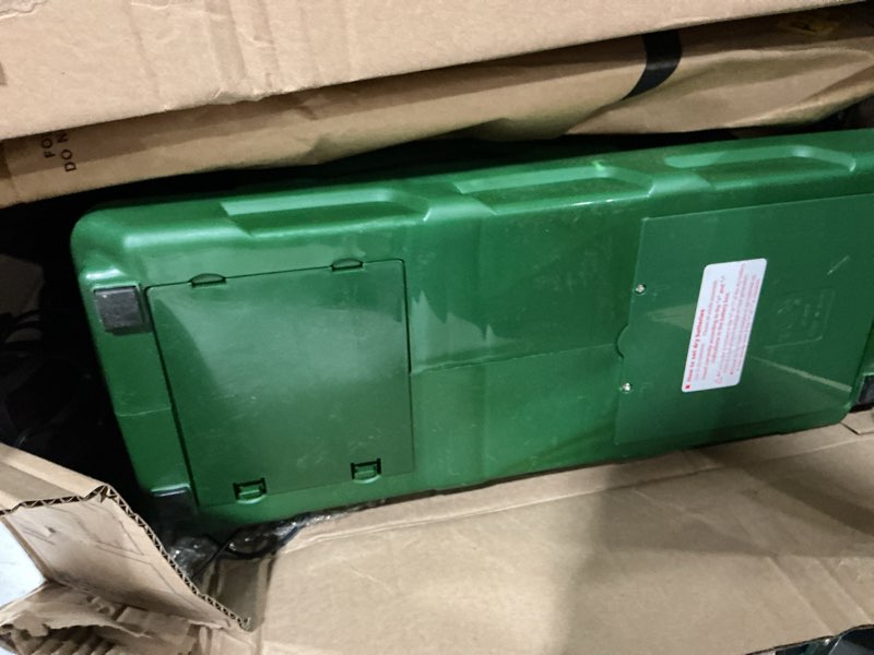 Condition photo showing Good Condition for furlihong 3819bh portable tennis ball machine – 5 adjustable angles, 2 power levels, 4 serve intervals, up to 30 mph, for all skill levels training