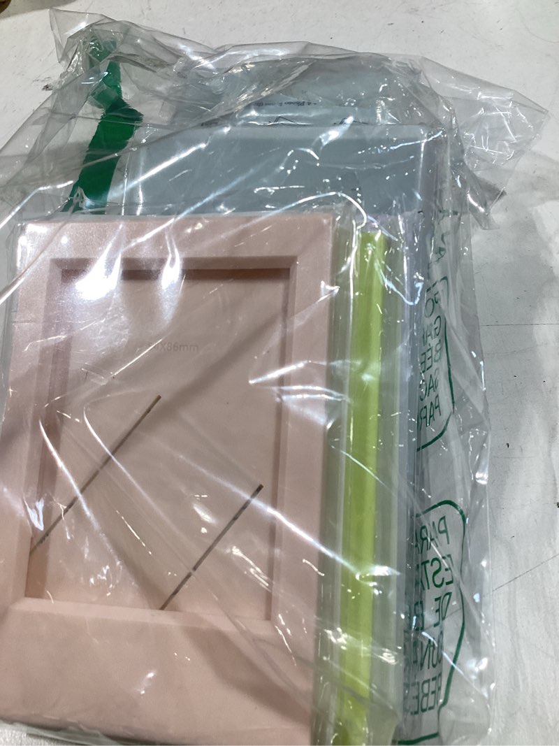 Condition photo showing Good Condition for 8 pcs colorful mini 3 inch photo frames (2x3 inch), mini picture frames for 3 inch film, small film frame photo holder tabletop display