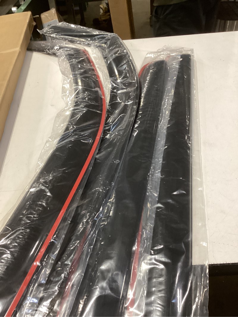 auxko in channel rain guards for ram 1500 crew cab 2019-2026, 4pcs window vent visors accessories ra