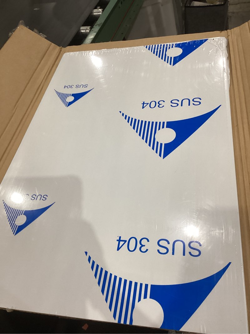 Condition photo showing Good Condition for stainless steel cutting boards for the kitchen, suitable for meat, fruits, vegetables, bread, and baking large-sized cutting boards (90 x 58cm/35.5 x 22.8 in) 35.5"l x 22.8"w