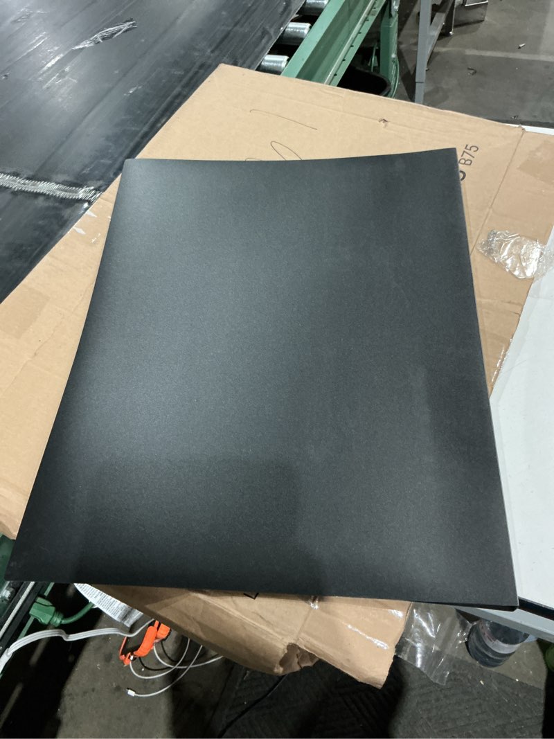 Condition photo showing Good Condition for jjring 18x24 art portfolio folder with plastic sleeves, 24-pocket portfolio binder displaying 48 pages, presentation book with black inner paper for artwork storage, black 18*24