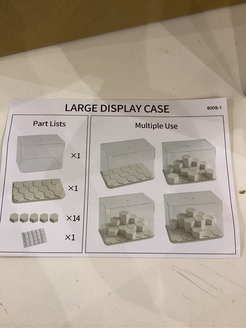 LARGE DISPLAY CASE 2Pack