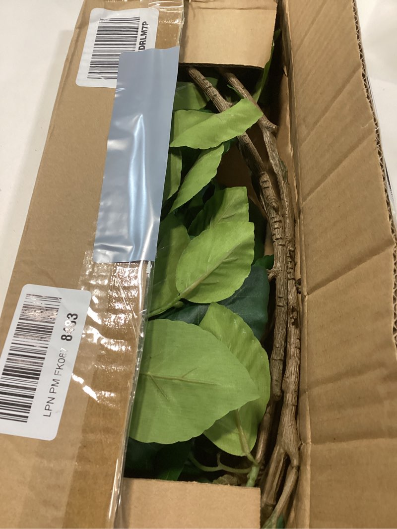 Condition photo showing Good Condition for Briful 3PCS Artificial Greenery Stems Fake Plants, 35'' Long Stem Faux Camellia Branches, Real Touch Year Round Tea Leaf Branches Artificial Plants for Home Farmhouse Wedding Centerpiece Decor 3pcs Greenery Foliage