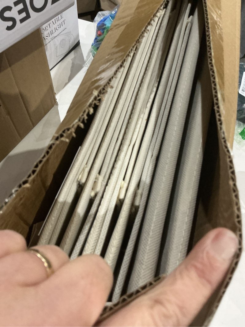 Condition photo showing Good Condition for 6 Pack Bed Sheets Organizers And Storage (King Size),Foldable Sheet Organizer With Handle For Linen Closet,Bedding Organizer Storage For Sheets, Duvet Cover (Beige, XCDSN-002