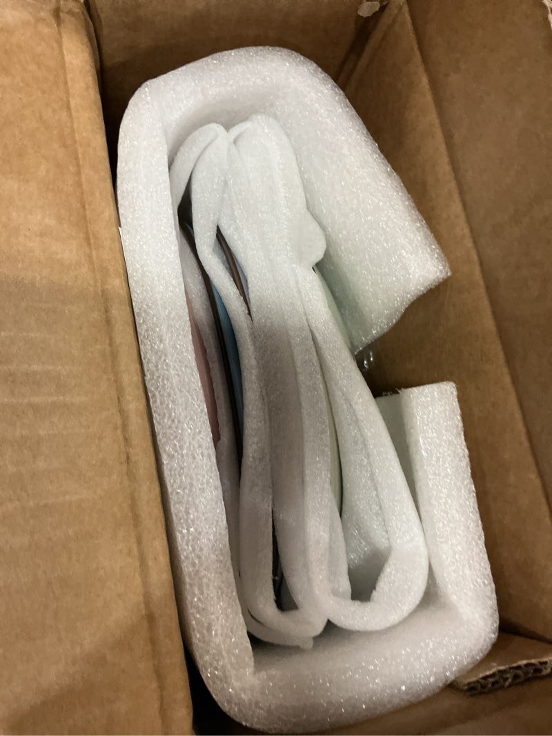 Condition photo showing Good Condition for selamica ceramic dessert plates set of 6, 6 inch appetizer plate for kitchen, microwave dishwasher safe, gradient color gradient color 6 inch