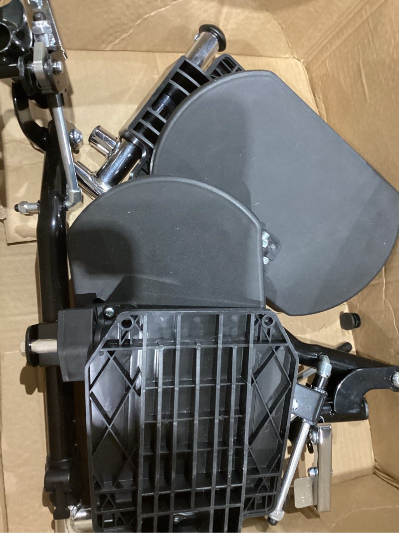 Condition photo showing Good Condition for wheelchair lift leg rest?wheelchair foot rest?drive wheelchair parts ?for standard wheelchairs?1pair? black