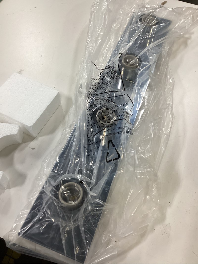 Condition photo showing As Is for Kichler 624CH Four Light Linear Bath,Chrome 24" Chrome