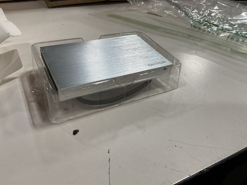 Condition photo showing As Is for 1tb external hard drive usb 3.0, portable 2.5-inch external hdd backup storage for laptop, pc, mac, gaming console (ps3/ps4) – silver 1tb silver