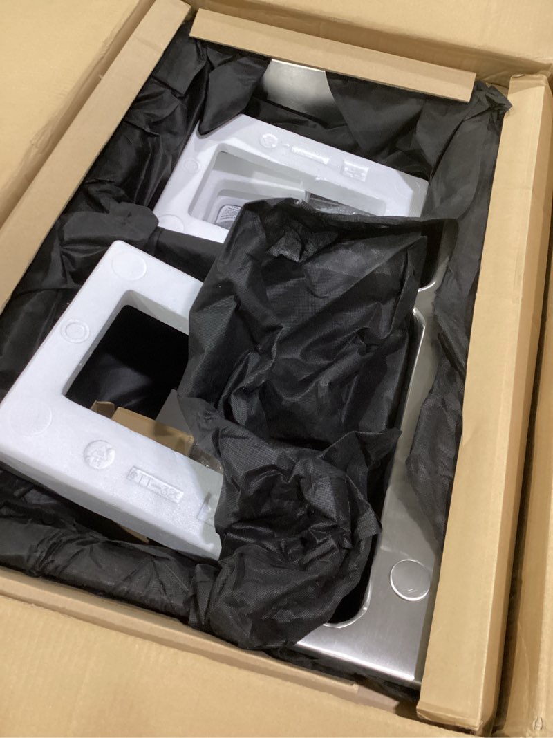 Condition photo showing Good Condition for KRAUS Fairlane 33-inch Drop In/Top Mount Double Bowl 18-Gauge Stainless Steel Kitchen Sink, KHT632-33