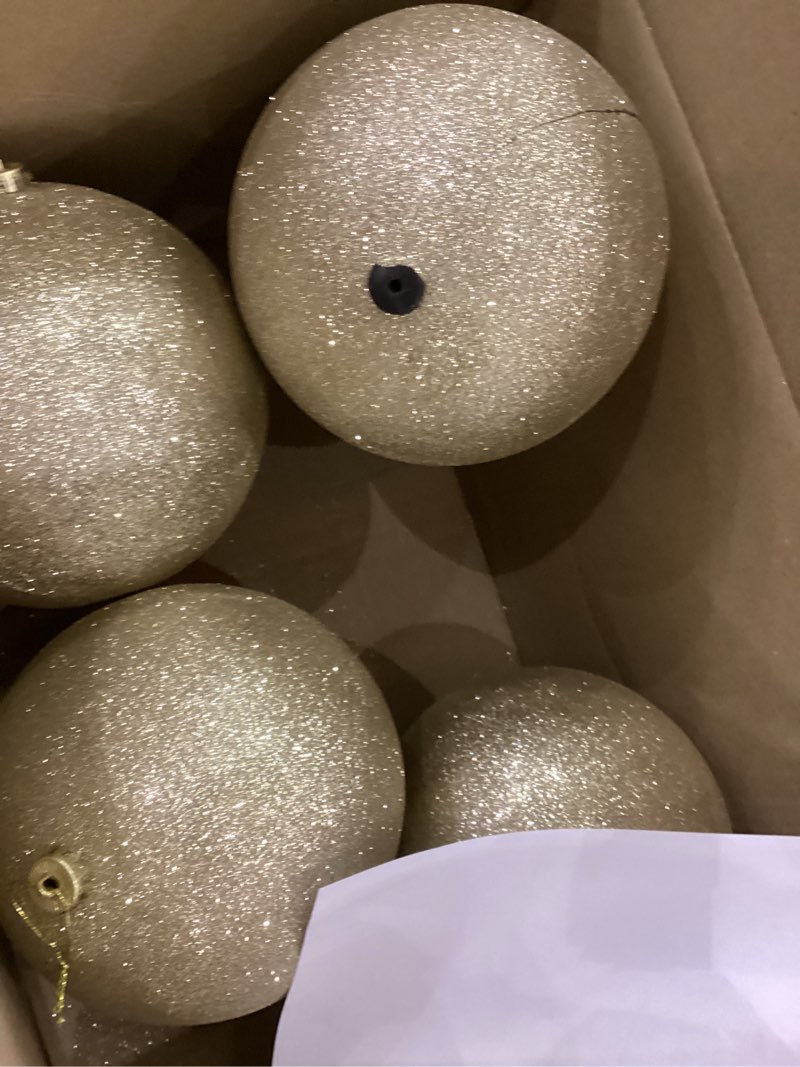 Large christmas balls